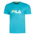 Fila Kl&auml;der Fila Logo T-shirt Herrar - turkos, 