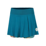 BIDI BADU Kl&auml;der BIDI BADU Komodo Printed Wavy Kjol Damer-Petrol