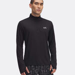 Under Armour Kl&auml;der Under Armour Launch Quarter-Zip L&aring;ng&auml;rmat Herrar-Svart