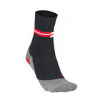 Falke Kläder Falke RU5 Löparsockor Herrar-Svart,Röd