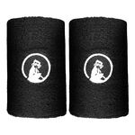 Quiet Please Tenniskläder Quiet Please Long Svettband 2-pack-Svart