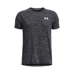 Under Armour Kl&auml;der Under Armour Tech Textured T-shirt Pojkar-svart, vit