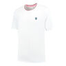 Hypercourt Mesh Crew T-shirt Herrar-Vit