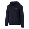 Essential Zip Sweat-jacka Damer - mörkblå, 