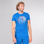 BIDI BADU Kläder BIDI BADU Karabo Lifestyle T-shirt Herrar-Blå