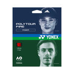 Yonex Yonex  Poly Tour Fire Str&auml;ngset 12m - r&ouml;d