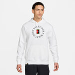 Nike Kläder Nike Court Dri-Fit Heritage Huvtröja Herrar - vit, svart