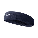 Nike Kl&auml;der Nike Swoosh Classic H&aring;rband Unisex - m&ouml;rkbl&aring;, vit