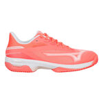 Mizuno Tennisskor Mizuno Wave Exceed Court Sko För Grus Damer-Korall,Vit