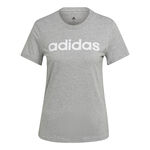 adidas Kläder adidas Linear T-shirt Damer-Grå