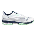 Mizuno Tennisskor Mizuno Wave Exceed Light 2 Allroundsko Herrar-Vit,Bl&aring;