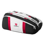 Wilson Wilson Pro Staff Courage Collection Racketv&auml;ska 9-Svart,Vit