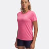 Tech Twist T-shirt Damer-Pink,Vit