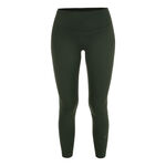 Nike Kläder Nike Dri-Fit One High Rise 7/8 Tights Damer - mörkgrön, svart