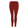 Road High Waist Löpartights Damer-Rött Vin