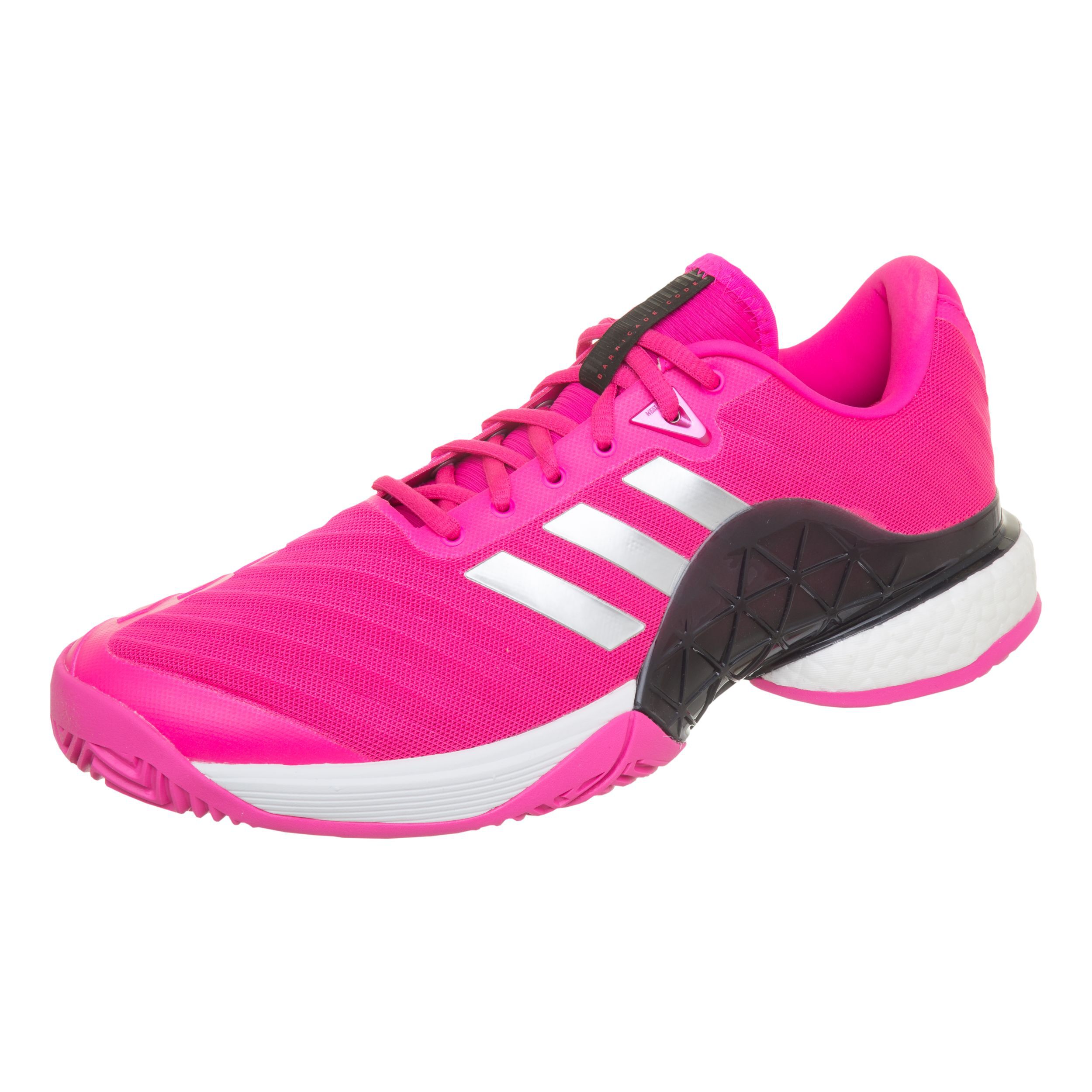 adidas Barricade 2018 Boost Allroundsko Herrar Pink, Vit adidas Barricade 2018 Boost Allroundsko Herrar Pink, Vit
