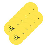 Dunlop Träningsutrustning Dunlop Target Målmarkering 12-pack-Gul