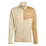 adidas Kläder adidas Terrex XPR Light Fleece Löparjacka Herrar-Creme