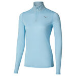 Mizuno Kl&auml;der Mizuno Core Impulse Half Zip L&ouml;partr&ouml;ja Damer-ljusbl&aring;