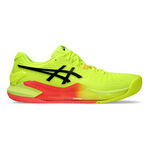ASICS Tennisskor ASICS Gel-Resolution 9 Clay Sko för grus Herrar - gul, svart