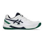 ASICS Tennisskor ASICS Gel-Dedicate 8 Sko För Grus Herrar-Vit,Grön