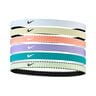 Nike Flex Classic H&aring;rband 6-pack-Lila,Vit