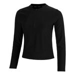 Nike Kläder Nike Court Dri-Fit Advantage Långärmat Damer-Svart,Svart