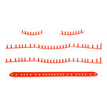 HEAD Rackettillbehör HEAD Prestige Radical Team 2023 Set Med Band Med Öglor-Orange