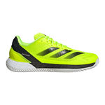 adidas Tennisskor adidas Defiant Speed 2 Sko För Grus Herrar-Lime,Svart