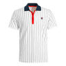 Stripes Polo Herrar-Vit,Mörkblå