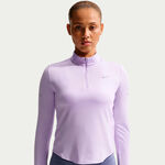 Nike Kl&auml;der Nike Swift Half-Zip L&ouml;partr&ouml;ja Damer - lila, silver
