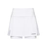 Club Basic Long Kjol Damer-Vit,Silver