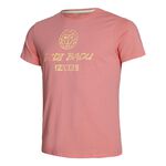 BIDI BADU Kläder BIDI BADU Mapalo Lifestyle T-shirt Herrar-Korall,Gul
