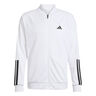 3 Stripes Knit Träningsjacka Herrar-Vit,Svart