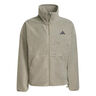 Fleece Full-Zip Träningsjacka Herrar - beige, 