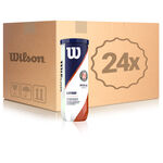 Wilson Trycksatt boll Wilson Roland Garros Official 3-pack R&ouml;r