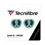 Tecnifibre Rackettillbehör Tecnifibre Pretzel Damp Dämpare-Vit,Blå