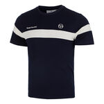 Sergio Tacchini Kläder Sergio Tacchini Leone T-shirt Herrar - mörkblå, vit
