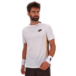 Lotto T-shirt Lotto TECH VI - D1 TEE T-shirt Herrar - vit, brun