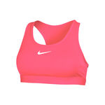 Nike Kl&auml;der Nike Swoosh MED Support Bra Sport-beh&aring; Damer-Pink,Vit
