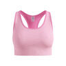 Seamless Medium Padded Sport Sport-beh&aring; Damer-pink