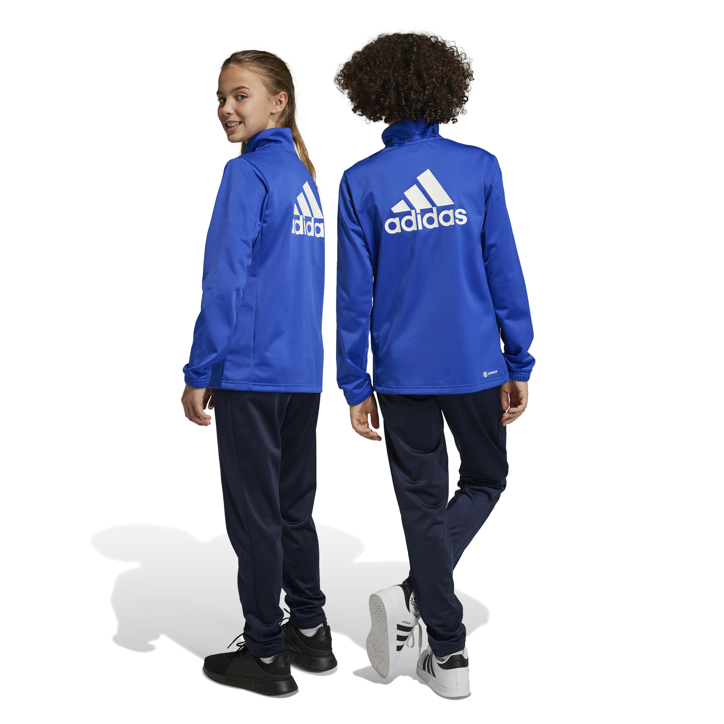Adidas blå tracksuit new arrivals