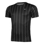Tennis-Point Kläder Tennis-Point Stripes T-shirt Special Edition Herrar-Svart,Vit