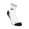 Performance Quarter Löparsockor Unisex - vit, vit