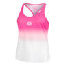 Crew Gradiant Linne Damer-Pink,Vit