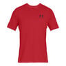 Sportstyle Left Chest T-shirt Herrar-R&ouml;d,Svart