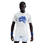 Nike T-shirt Nike Court Dri-Fit T-shirt Herrar-creme, bl&aring;