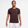 Court Dri-FIT Advantage T-shirt Herrar - mörkröd, vit