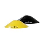 Tennis-Point Tr&auml;ningsutrustning Tennis-Point Markeringskoner 20-pack-Gul,Svart