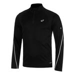 ASICS Kl&auml;der ASICS Road Lite-Show 1/2 Zip L&ouml;partr&ouml;ja Herrar - svart, 